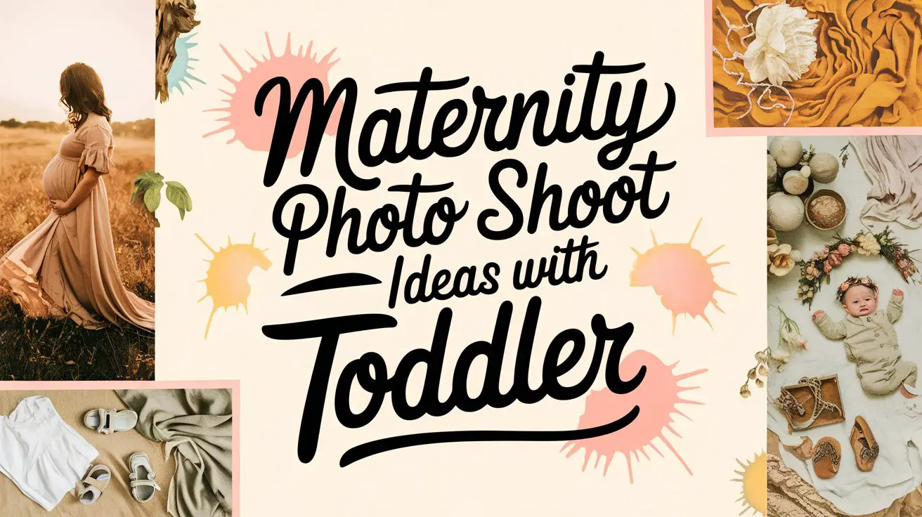 Maternity Photo Shoot Ideas with Toddler