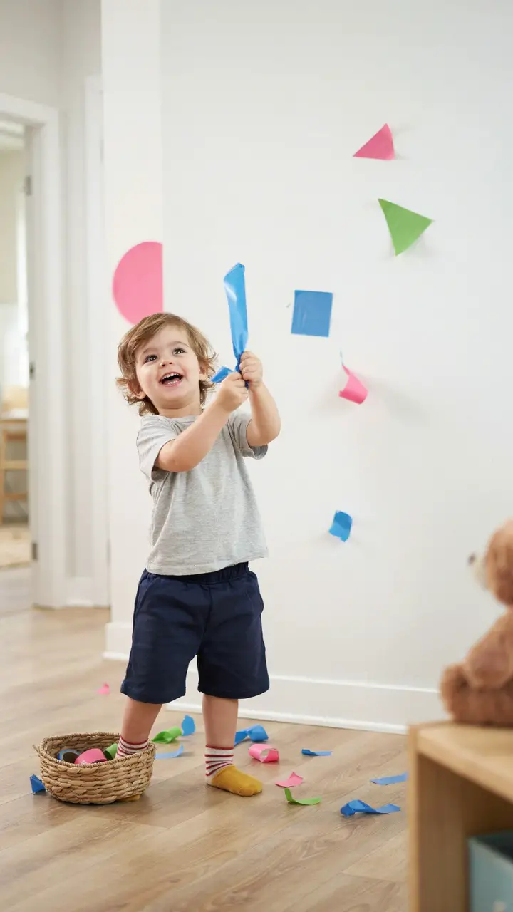 Painter’s Tape Shape Activities