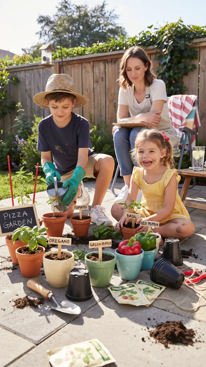 Plant a Pizza Garden