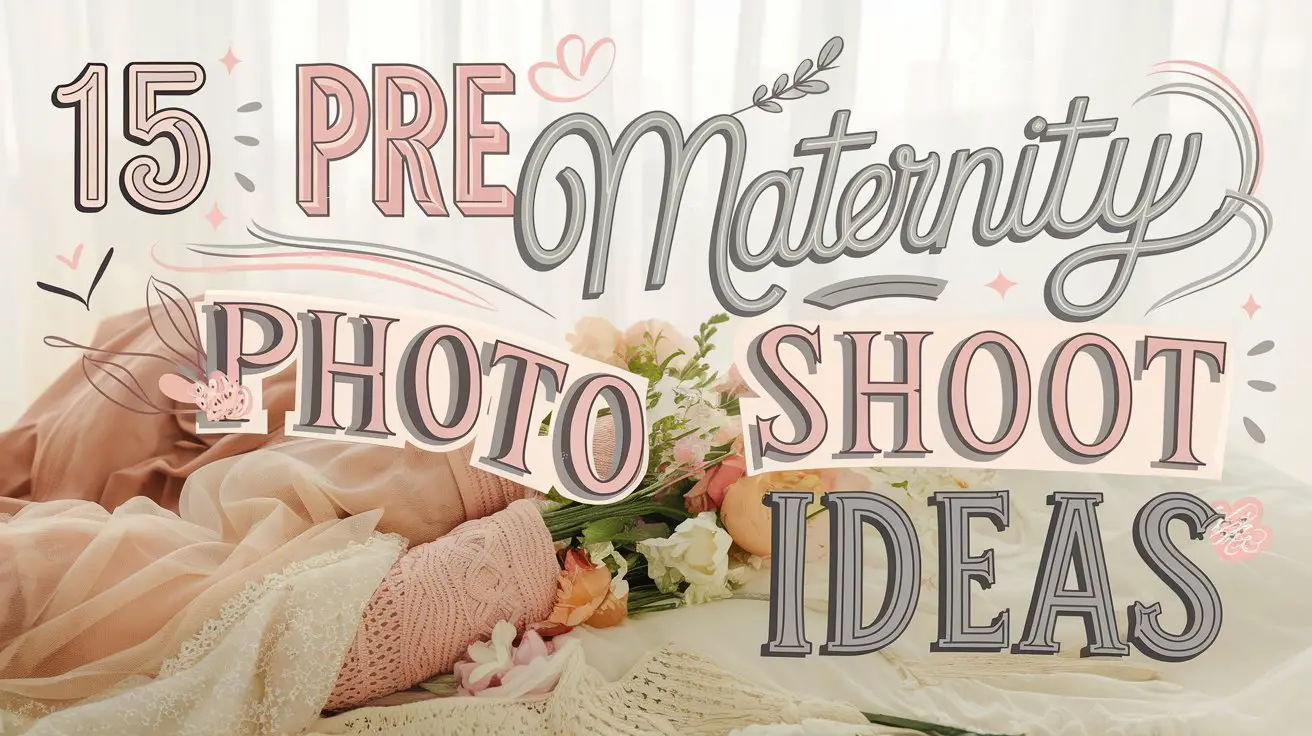 Pre Maternity Photo Shoot Ideas
