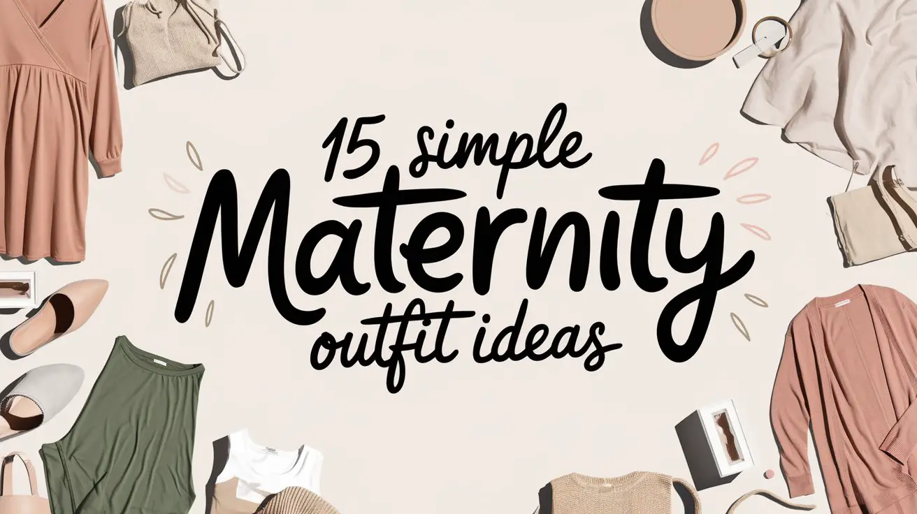 Simple Maternity Outfits