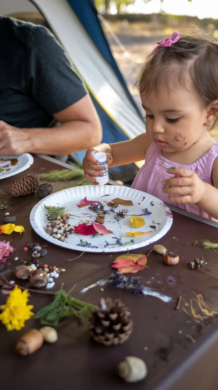 Simple Nature Crafts & Collages