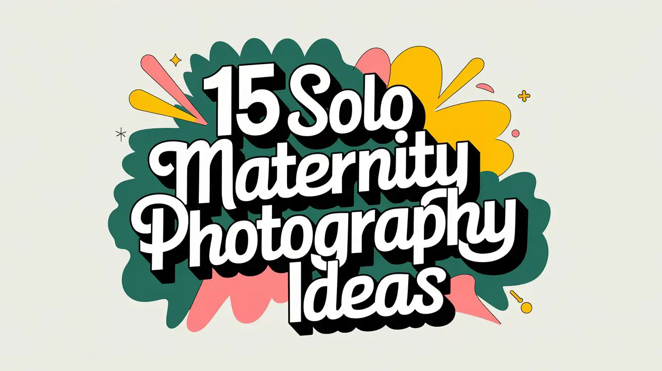 Solo Maternity Photography Ideas