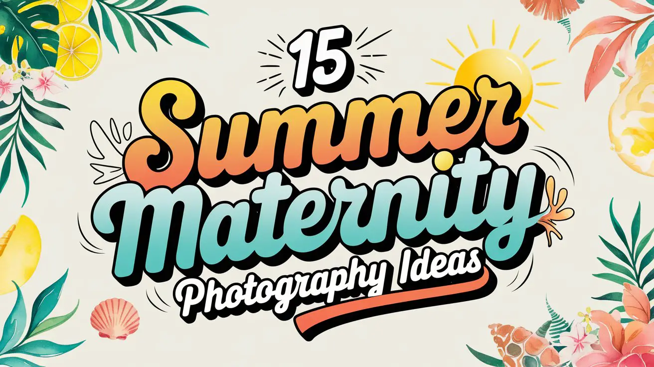 Summer Maternity Photography Ideas