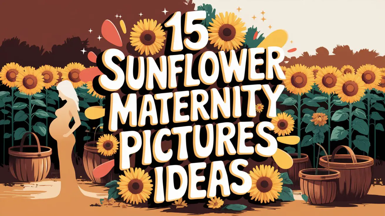 Sunflower Maternity Pictures