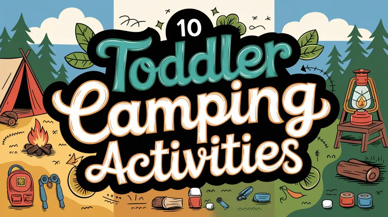 Toddler Camping Activities
