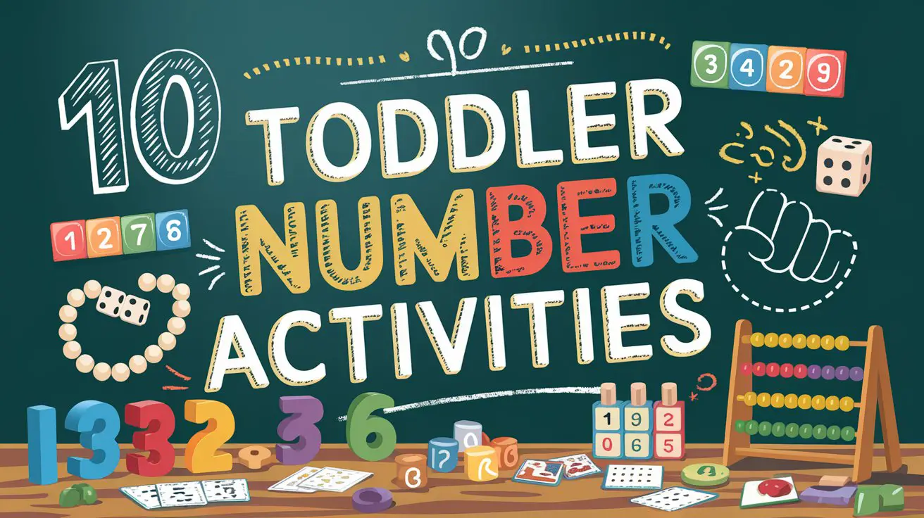 Toddler Number Activities