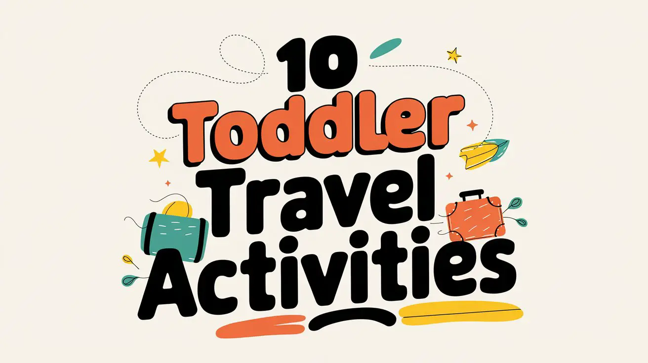 Toddler Travel Activities
