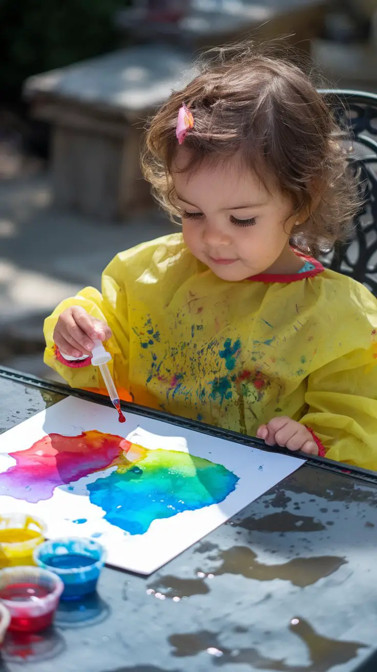 Water Dropper Painting