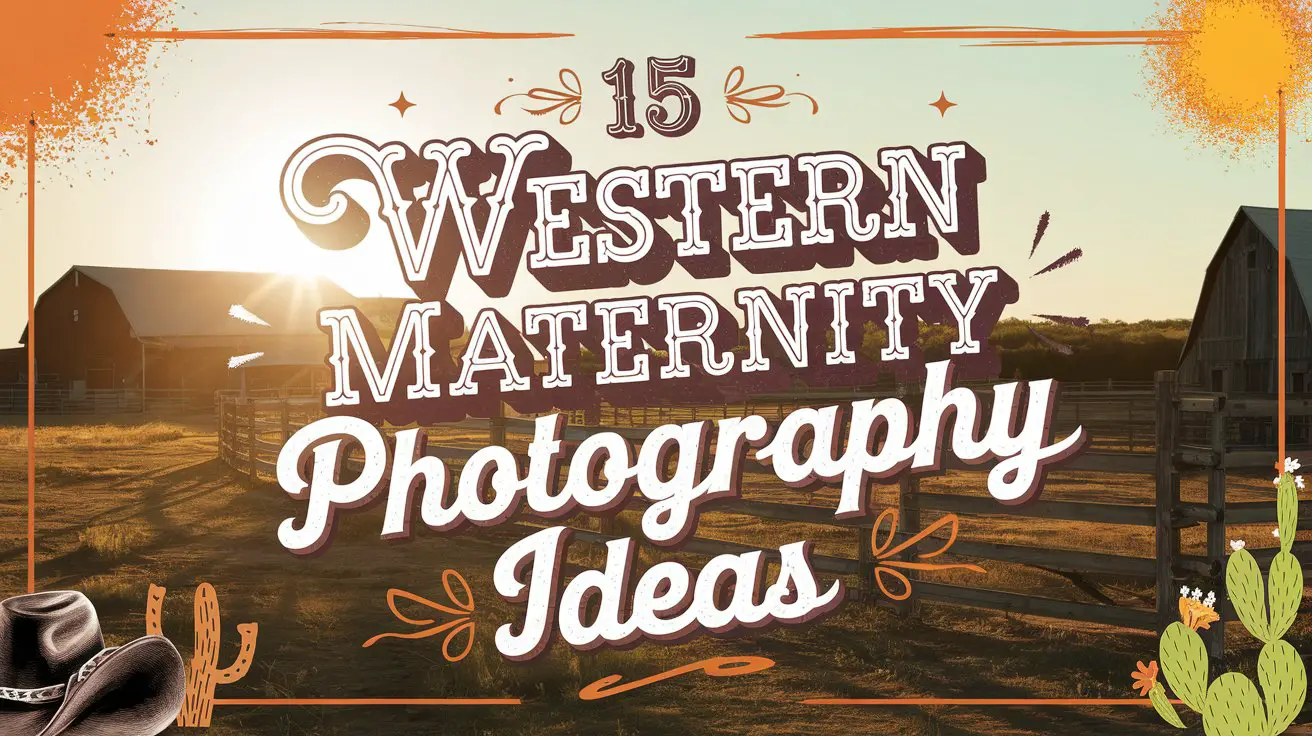 Western Maternity Photography Ideas