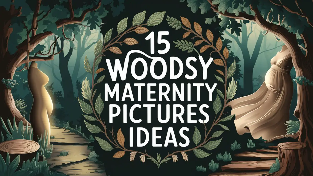 Woodsy Maternity Pictures