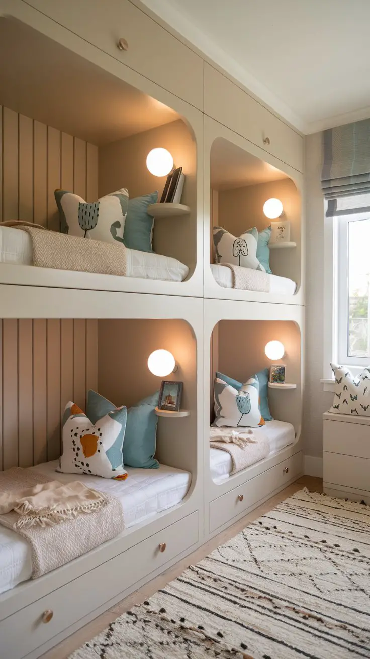Bunk Beds With Personality Zones