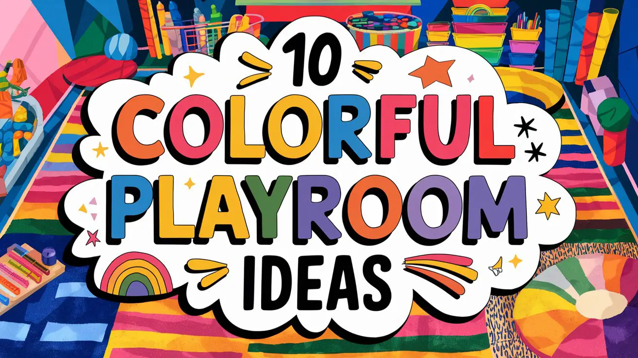 Colorful Playroom Ideas