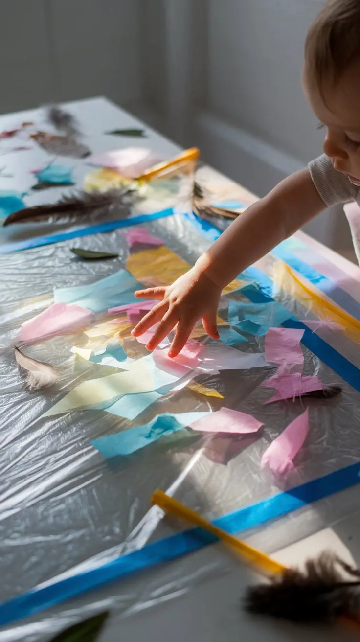 Contact Paper Sticky Wall Art (Table Version)