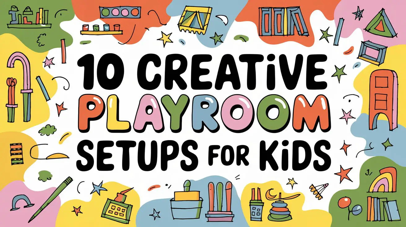 Creative Playroom Setups for Kids