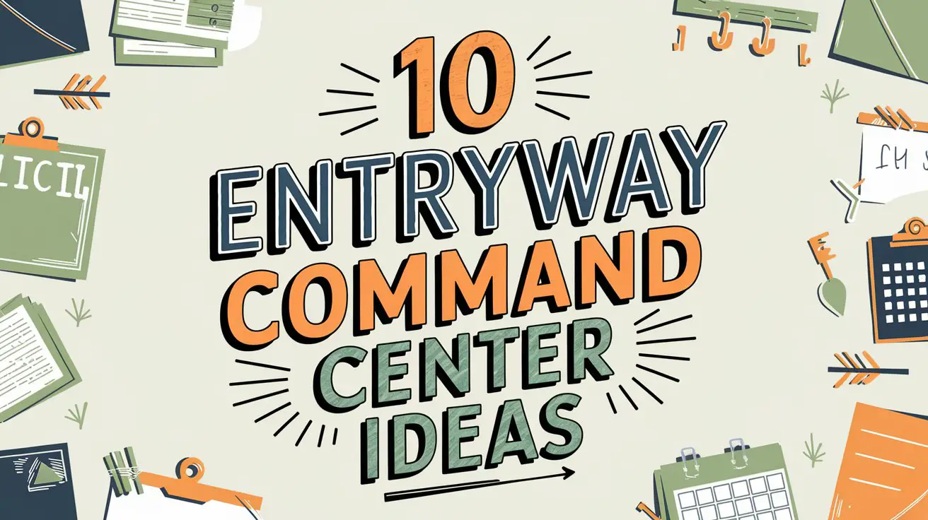 Entryway Command Center Ideas