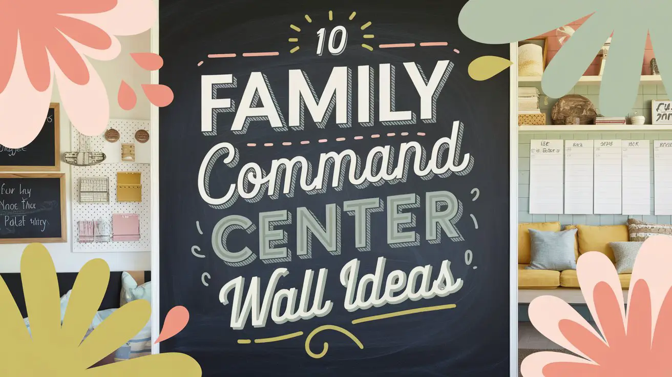 Family Command Center Wall Ideas