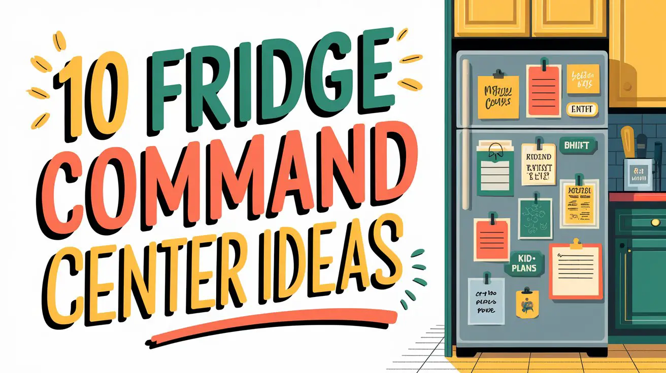 Fridge Command Center Ideas