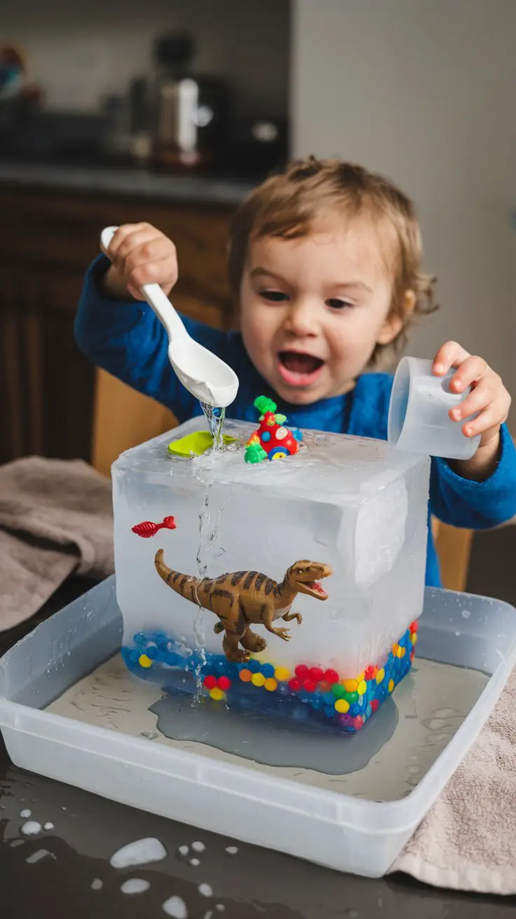 Frozen Toy Excavation