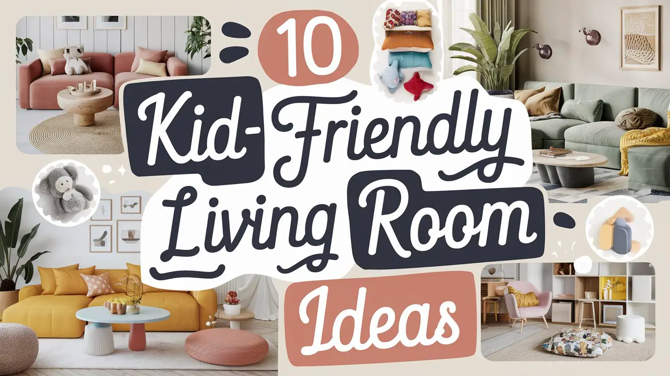 Kid-Friendly Living Room Ideas