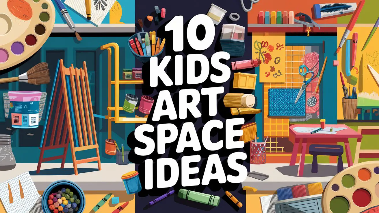 Kids Art Space Ideas