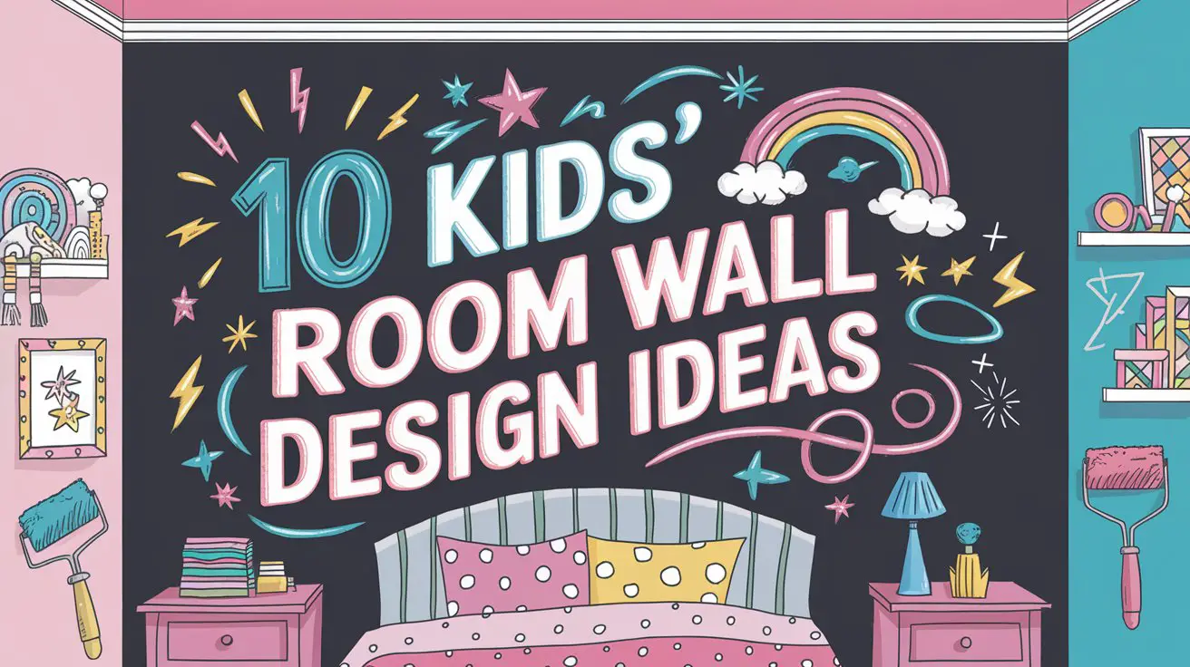 Kids’ Room Wall Design Ideas