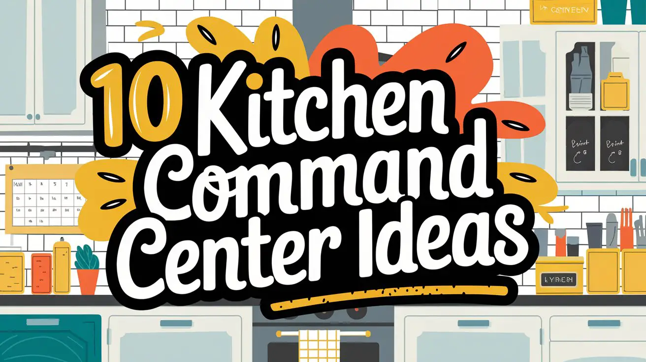 Kitchen Command Center Ideas