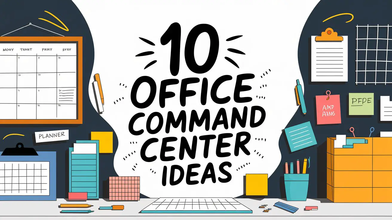 Office Command Center Ideas