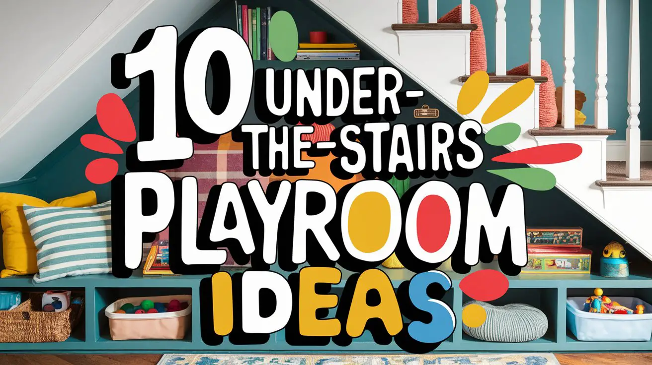 Under the Stairs Playroom Ideas