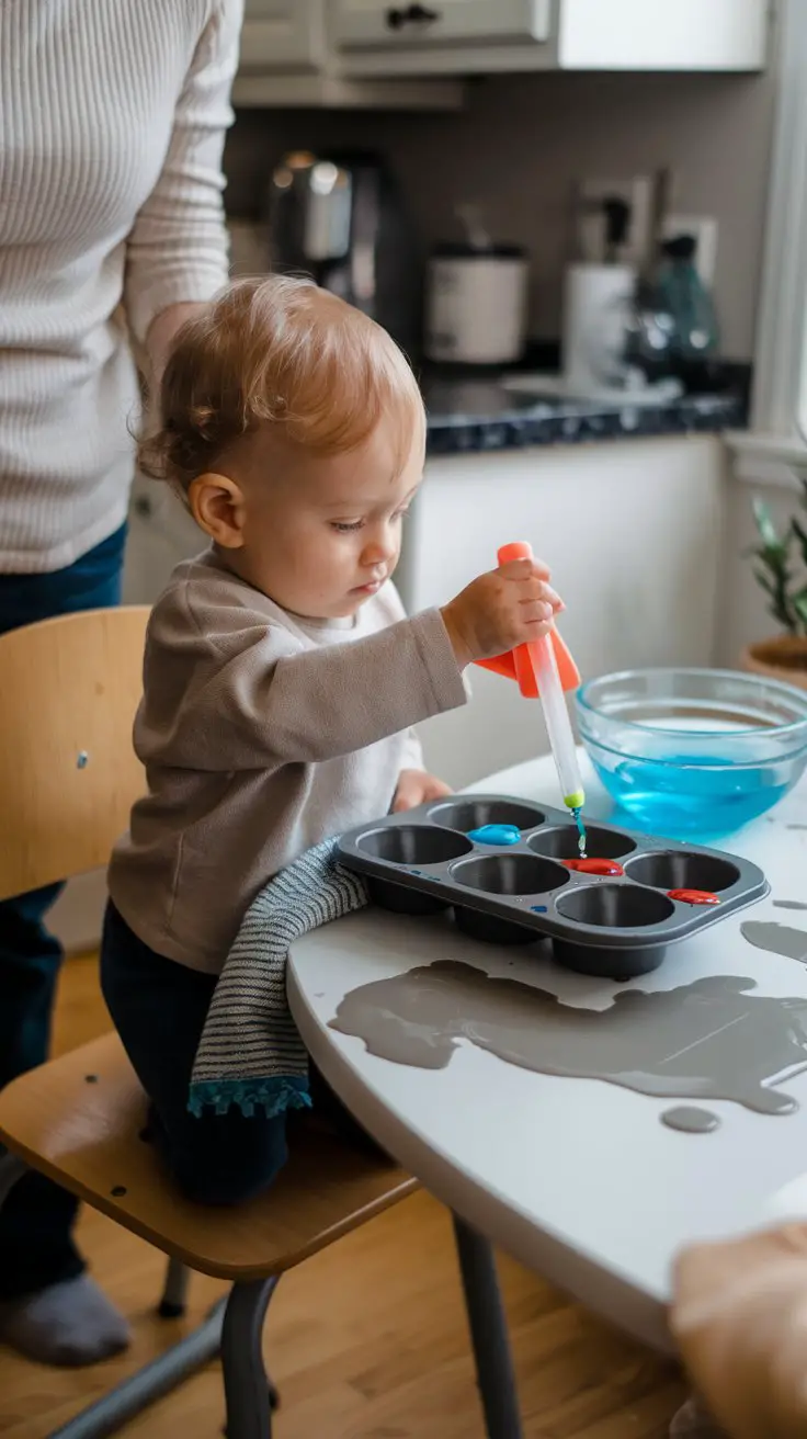Water Transfer With Droppers and Sponges