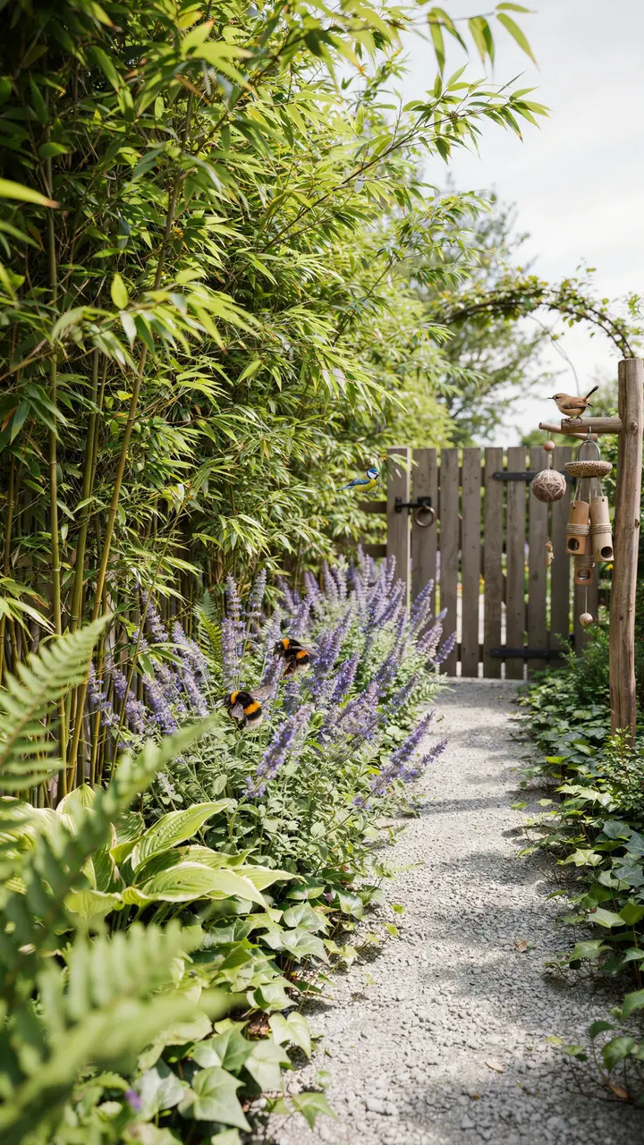 A Soundscape Garden with Living Acoustics
