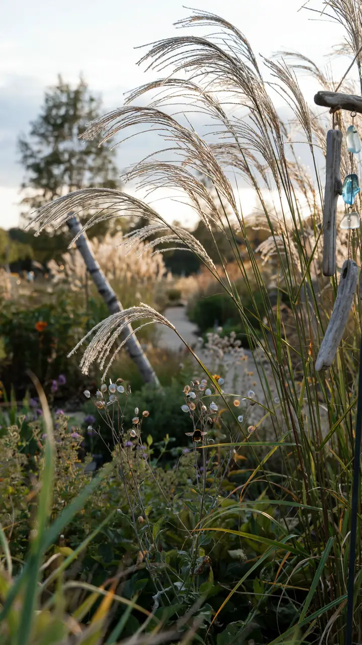 A Wind Garden Designed to Move and Murmur