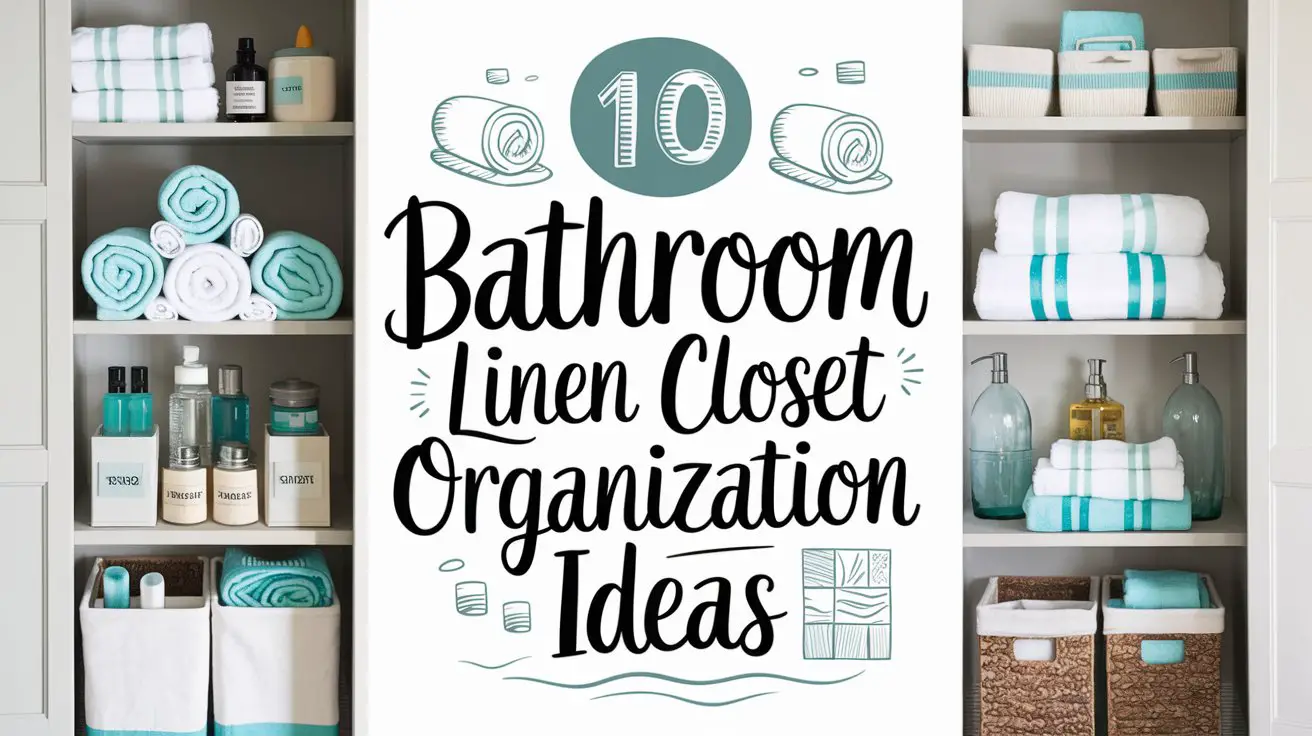 Bathroom Linen Closet Organization Ideas