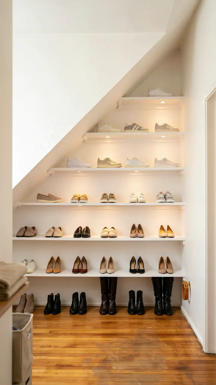 Build a Shoe Wall Along One Eave