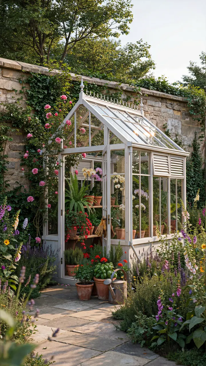 Build or Install a Decorative Greenhouse or Cold Frame