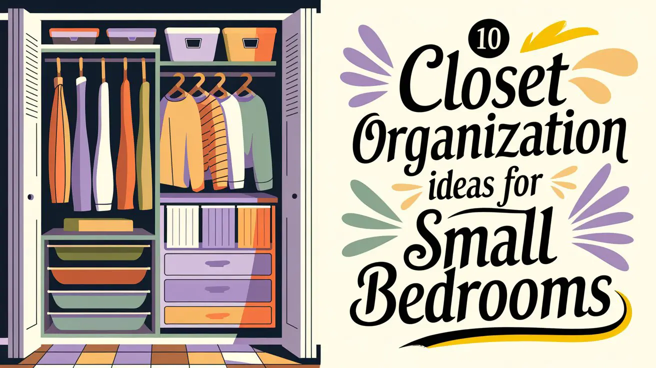 Closet Organization Ideas for Small Bedrooms