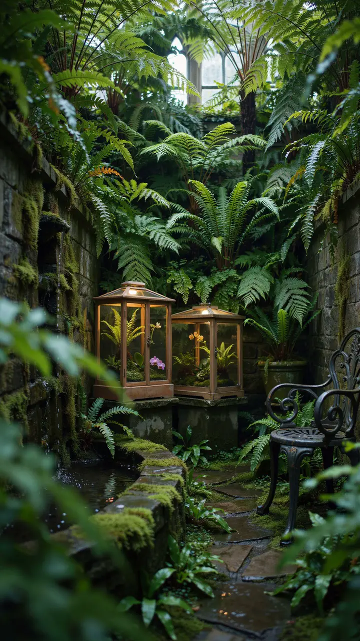 Create a Victorian Fernery or Shaded Grotto