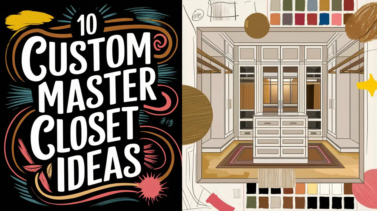Custom Master Closet Ideas