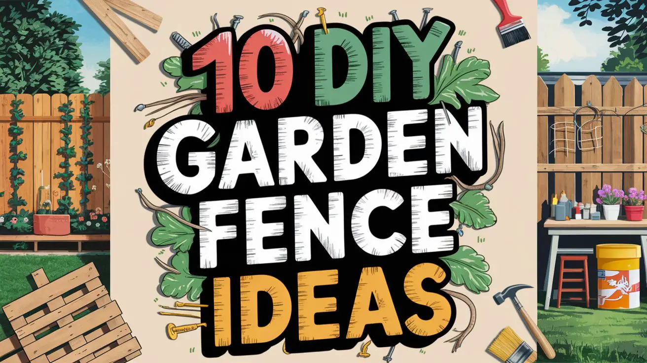 DIY Garden Fence Ideas