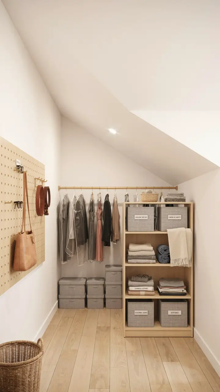 Designate a Seasonal Storage Zone in the Back