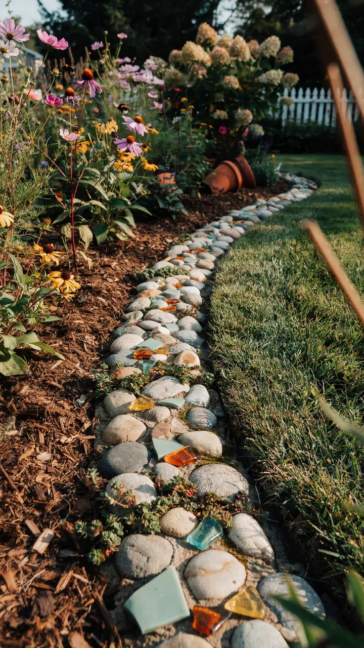 Garden Border Edging Mosaic