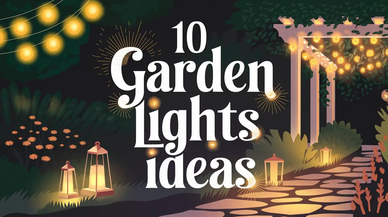 Garden Lights Ideas