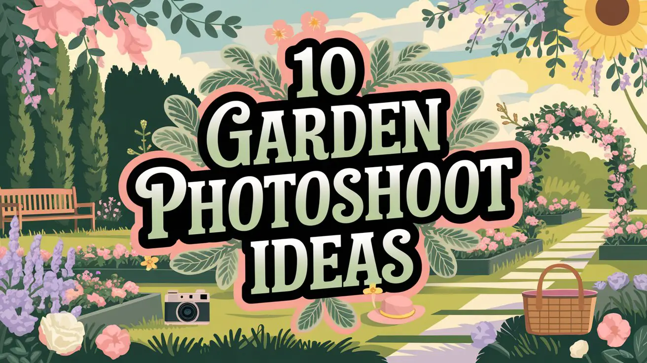 Garden Photoshoot Ideas
