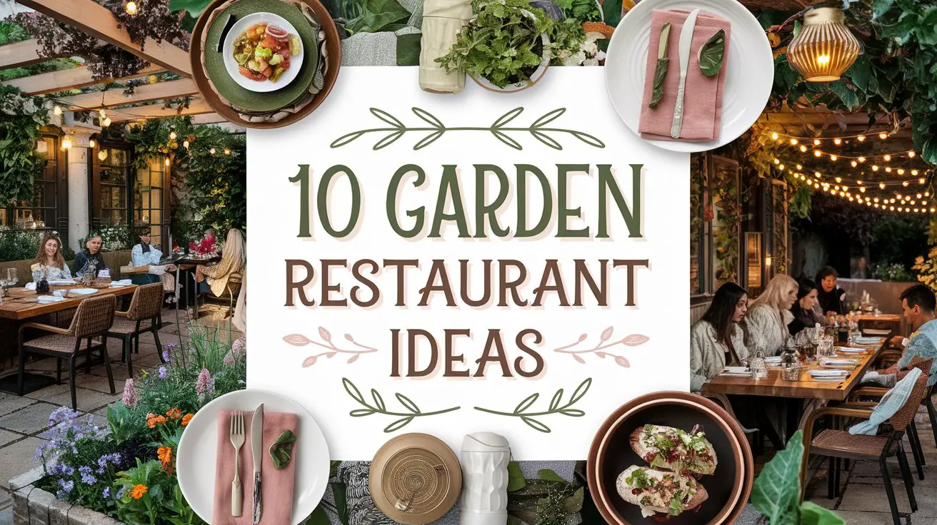 Garden Restaurant Ideas
