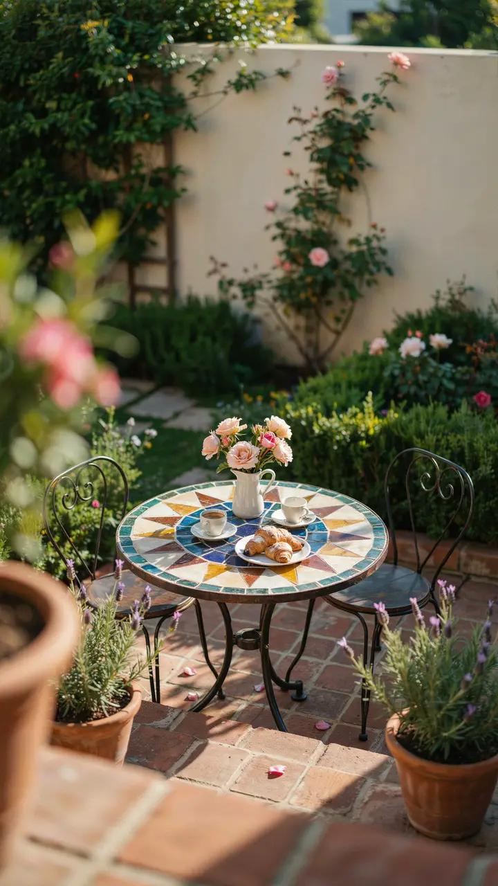 Garden Table Top Transformation