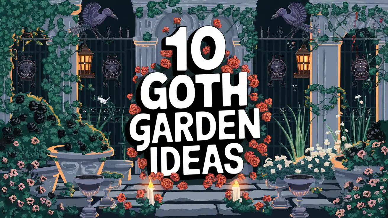 Goth Garden Ideas