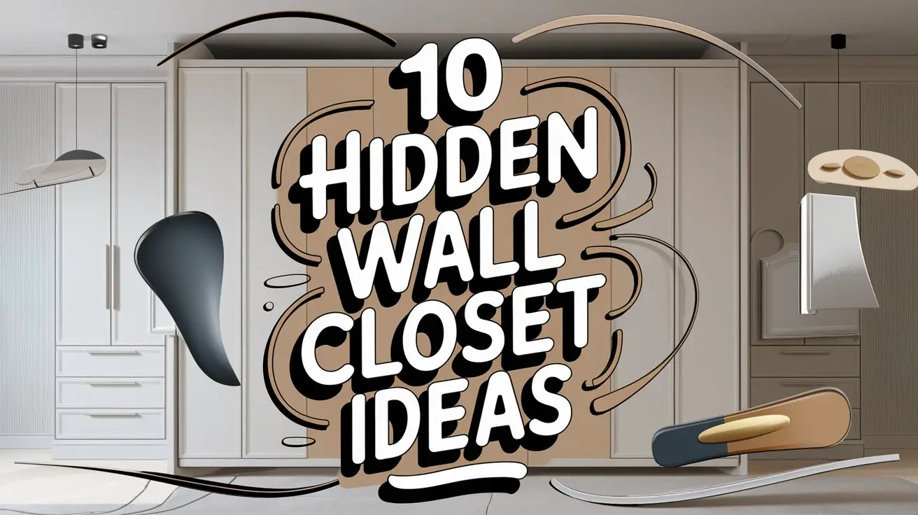 Hidden Wall Closet Ideas