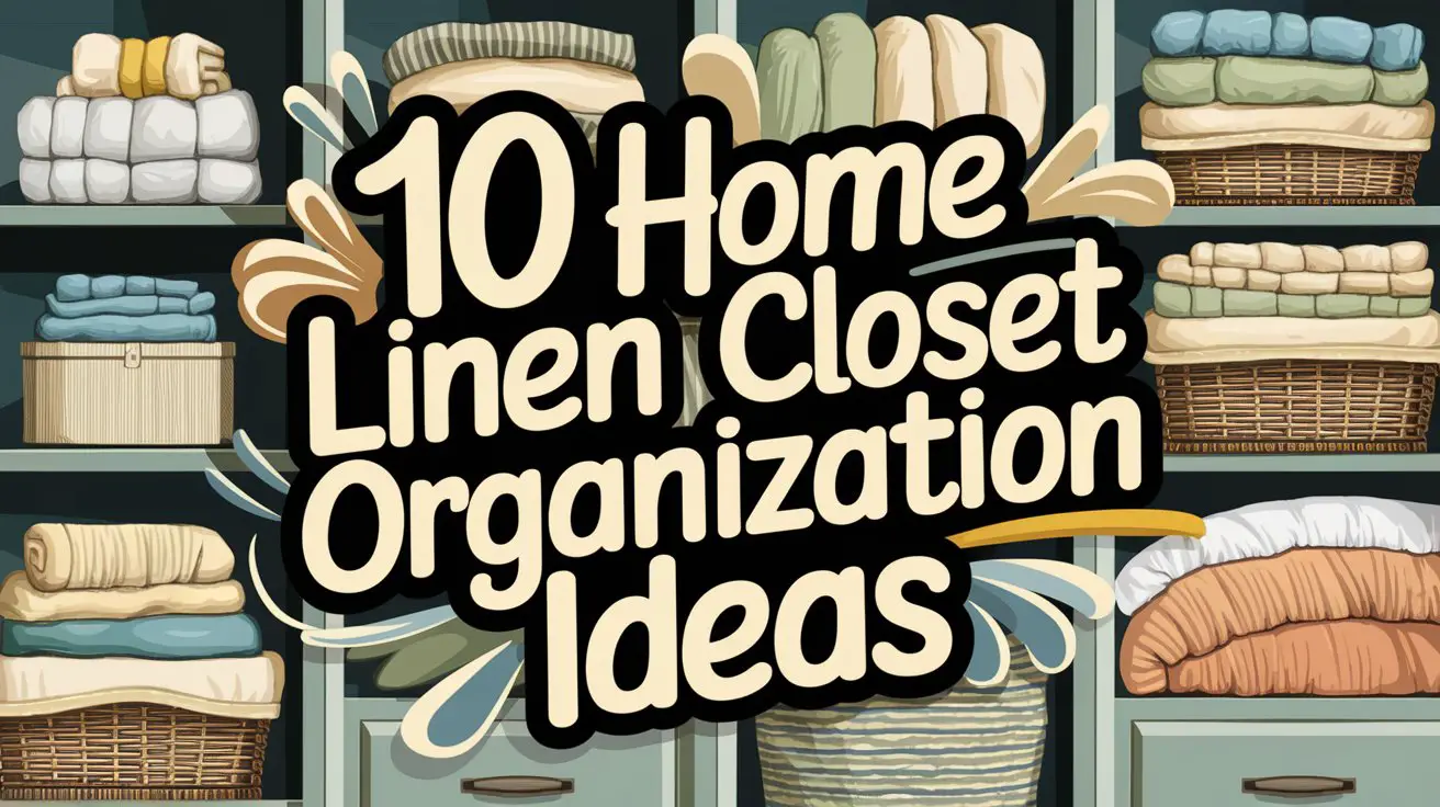 Home Linen Closet Organization Ideas