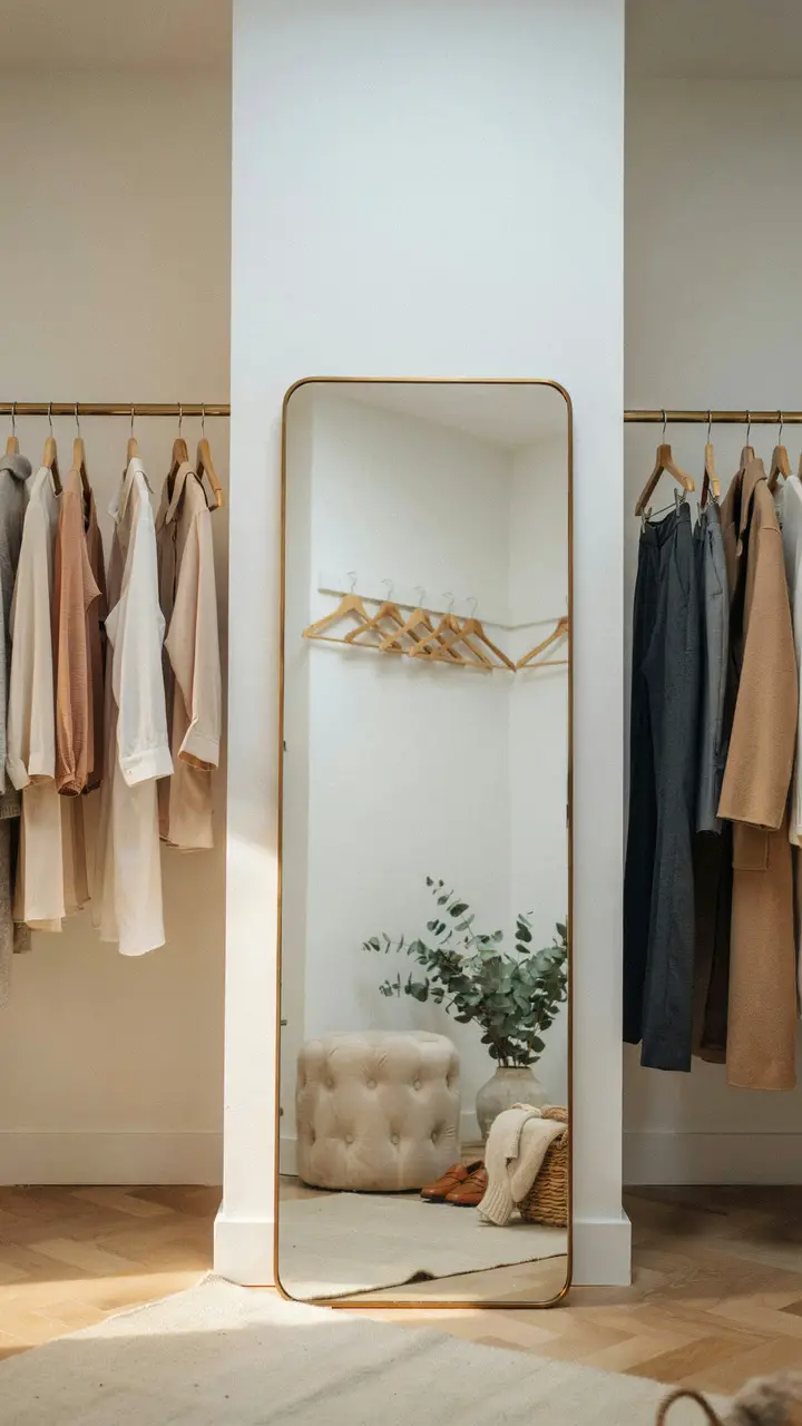 Incorporate a Full-Length Mirror