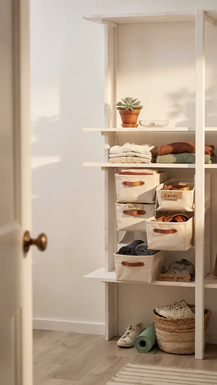 Install Pull-Out Drawers or Bins for Accessories